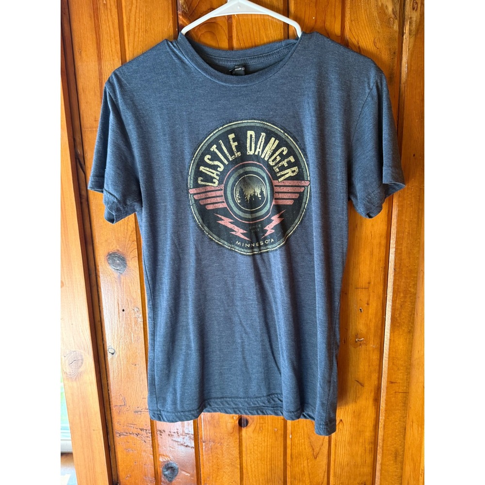 Castle Danger Minnesota‎ Graphic T-Shirt Men's Small Short Sleeve Tee